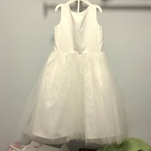 White special occasion dress sz 5